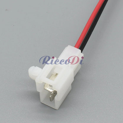 DJ7022A-6.3-11/21 2-Pin 6.3mm Automotive Connector Plug Male Female with Terminal