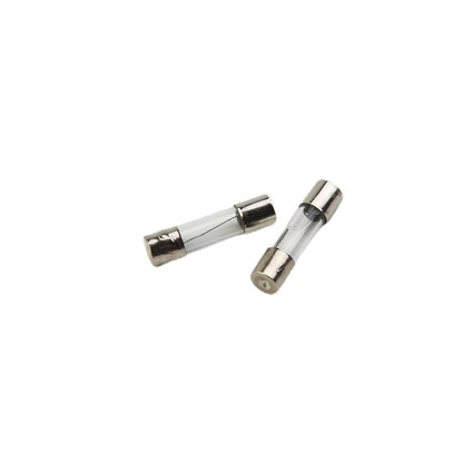 100pcs Insurance Tube Glass Fuses Kit Household 0.2A-20A 100pcs 16*12*2.1cm 250V High Quality Standard Fast Blow