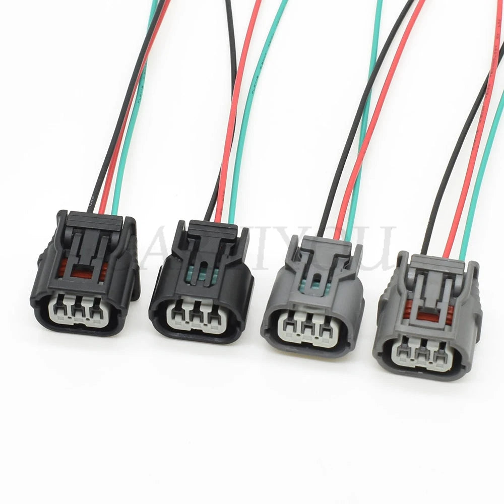 3-Pin 1.2mm Waterproof Ignition Coil Connector 6189-7037 6189-0887 DJ7031A-1.2 DJ70310-1 for Toyota