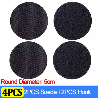 100/2pcs Carpet Fixing Stickers Double Faced High Adhesive Car Carpet Fixed Patches Home Floor Foot Mats Anti Skid Grip Tapes