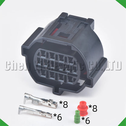 14 Pin Headlight Connector MG656862 MG656862-5 Waterproof Plug For Hyundai Kia