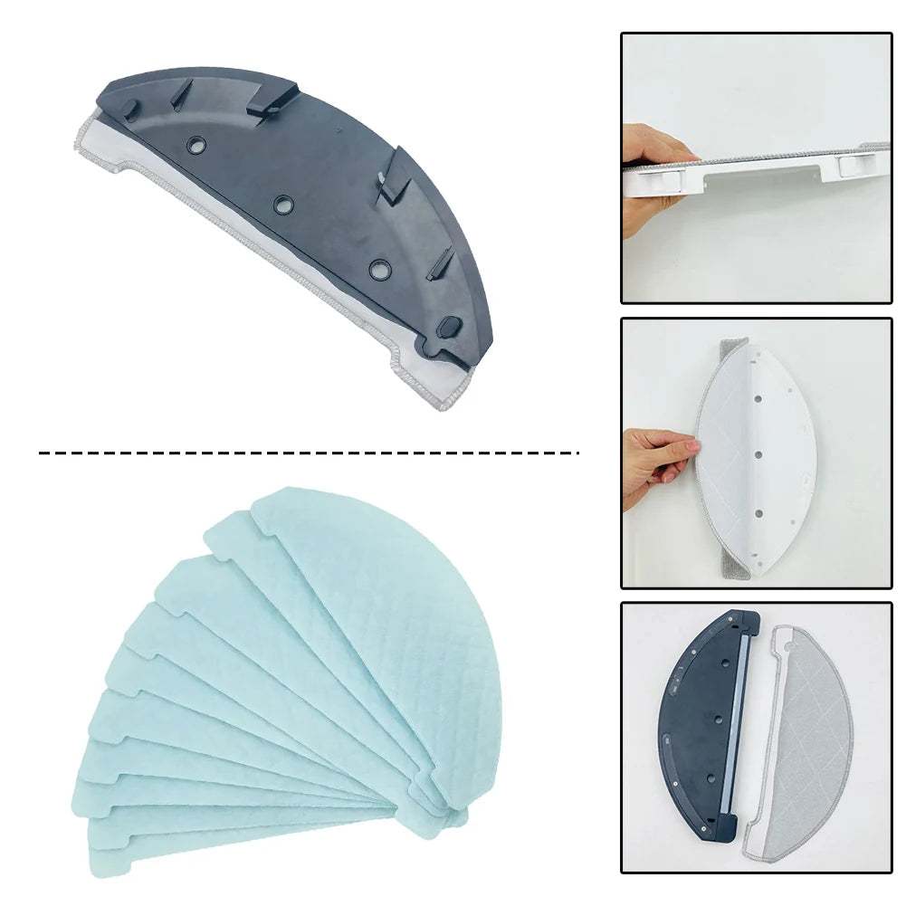 Easy Install Mop Bracket Parts Brush Cleaner Robot Vacuum Mop Bracket Optimal Functionality Spotless Floors Easy Installation