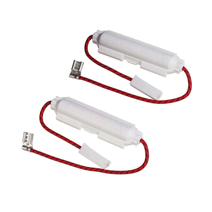 Microwave Oven Fuse Holder with 5KV High Voltage Fuses 0 65 to 0 9A Current Range Includes 2 Replacement Pieces