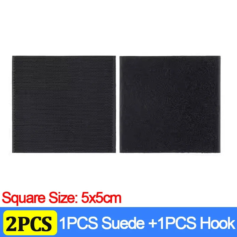 100/2pcs Carpet Fixing Stickers Double Faced High Adhesive Car Carpet Fixed Patches Home Floor Foot Mats Anti Skid Grip Tapes