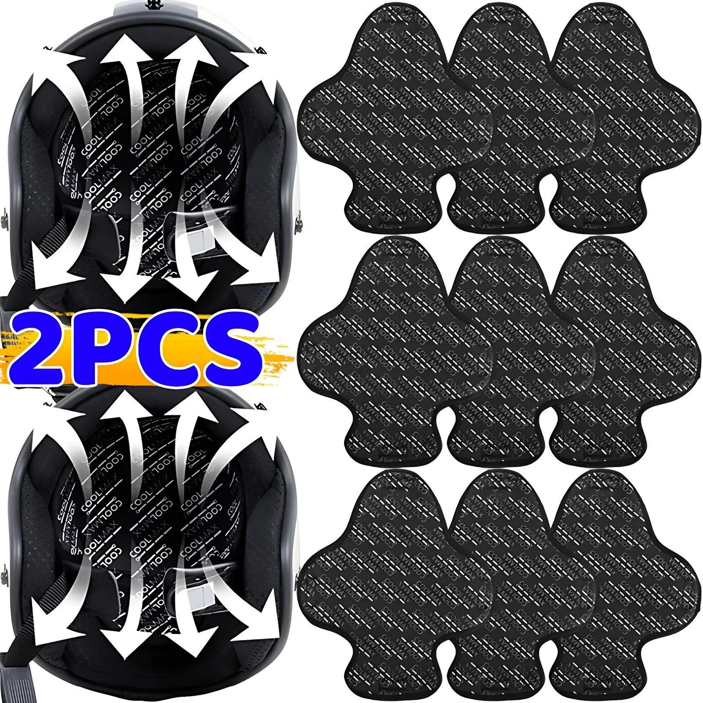 Breathable Motorcycle Helmet Liner Cap Quick Dry Sweat Wicking Pad