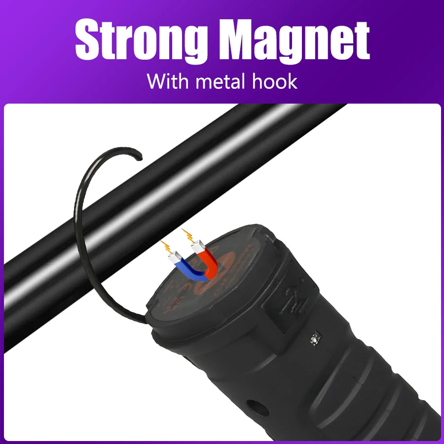 395nm UV Flashlight Rechargeable Blacklight UV Lamp