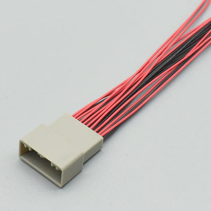 MX34020SF1 / MX34020UF1 Automotive 20-Pin CD Audio Connector — Honda PCB Cable Socket for Car Speaker & Antenna
