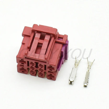 DJ7104-1.5/3.5-11/21 Automotive 10-Pin Composite Connector — 1.5mm / 3.5mm Mixed Pitch Male Female Socket