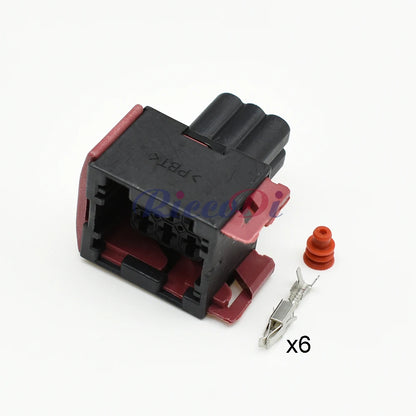 1-963212-1 / 1-962349-1 / 1-965426-1 / 1-965425-1 Automotive 6-Pin 3.5 Series Waterproof Connector — Wire Harness Socket