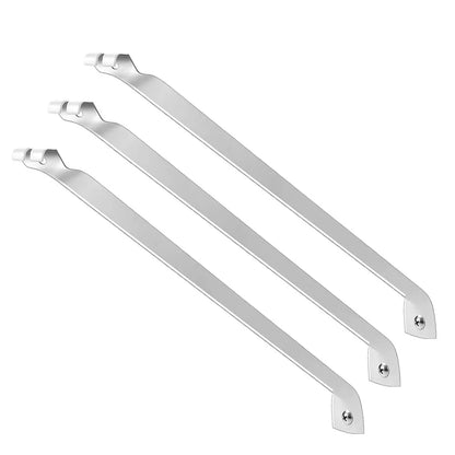3 Pack Metal For Wire Shelf Support Brackets for Closets Built to Provide Strong Support with Enhanced Load Capacity