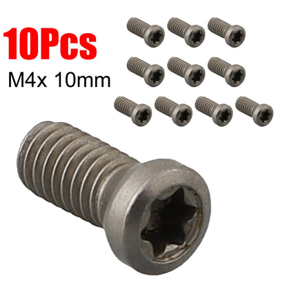 Torx Steel Screws M2.5 x 7mm / M2.5 x 6mm for CNC Lathe Tools and Carbide Insert Replacement