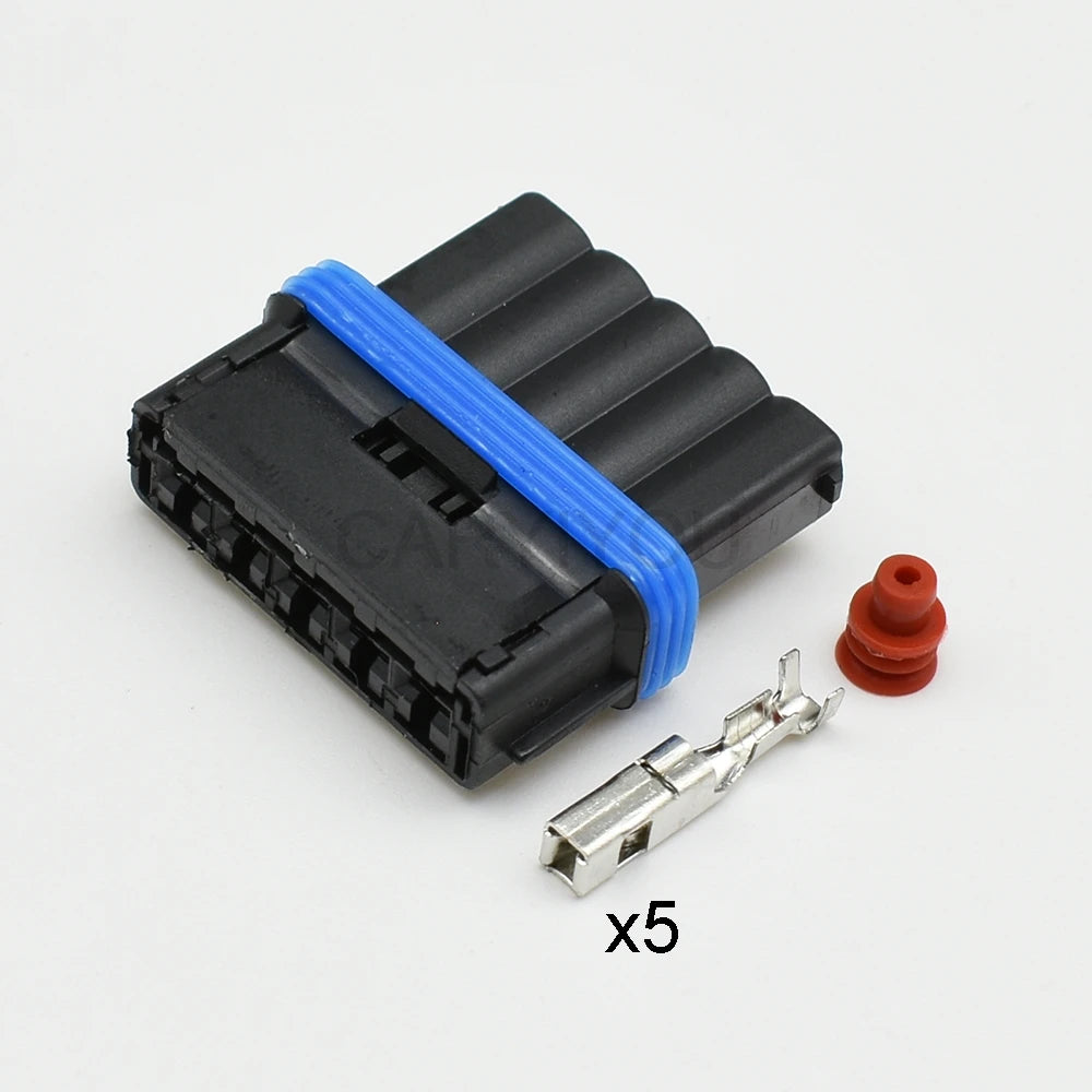 5 Pin 2.8mm Waterproof Connector 953600-1 DJ7057K-2.8-11/21 PA66 with Terminals or Wires