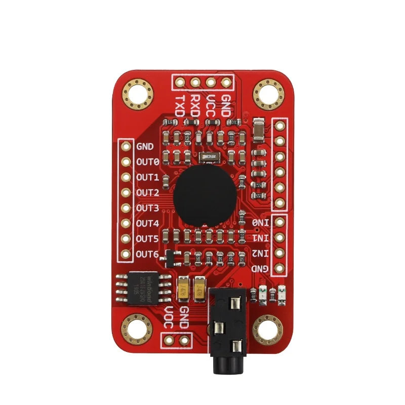 Voice Recognition Module V3 Speed Recognition Compatible with Arduino, Supports 80 Voice Commands Sound Board