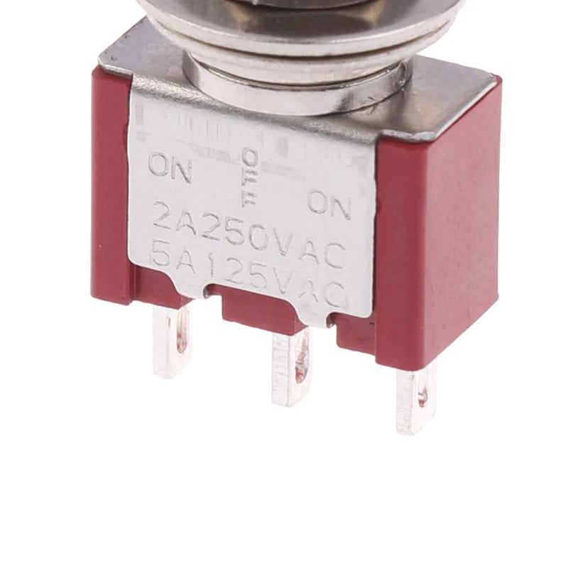 ON OFF ON Toggle Switch DPDT SPST DPST 3 Pin 3/2 Position 5A 125VAC 2A 250VAC Latching