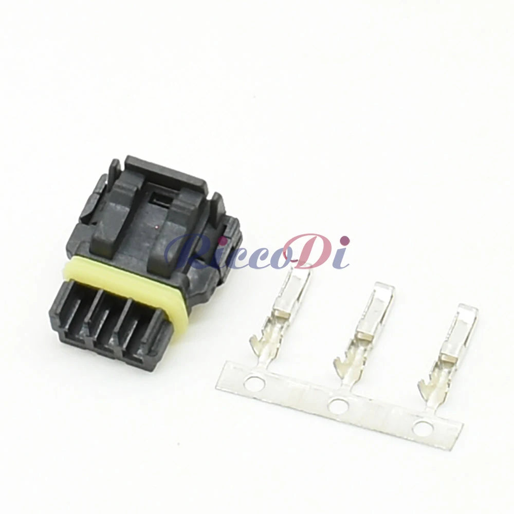 2 Pin Automotive Connector DJ7034-0.6-11 DJ7034-0.6-21 0.6mm Waterproof Male Female