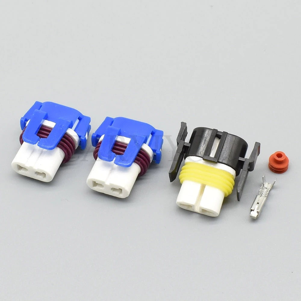 2 Pin Ceramic H11 Headlamp Socket DJ9005A-21 DJ9006A-21 High Temperature Automotive Connector