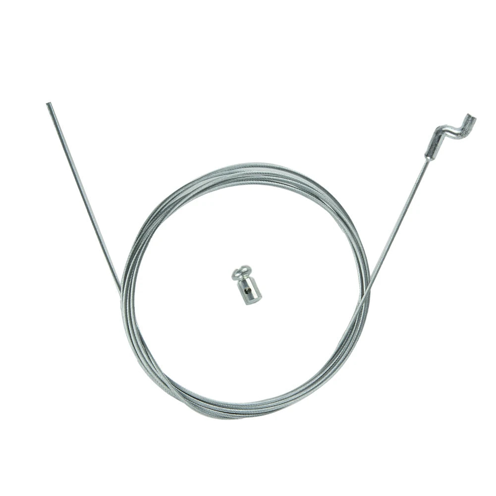 Z-Hook Lawn Mower Train Engine Brake Wheel Drive Throttle Cable 1.5mm Rope Diameter 200cm Length