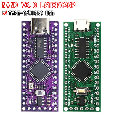 LGT8F328P MiniEVB Board Nano V3.0 Compatible with Arduino CH9340C HT42B534-1
