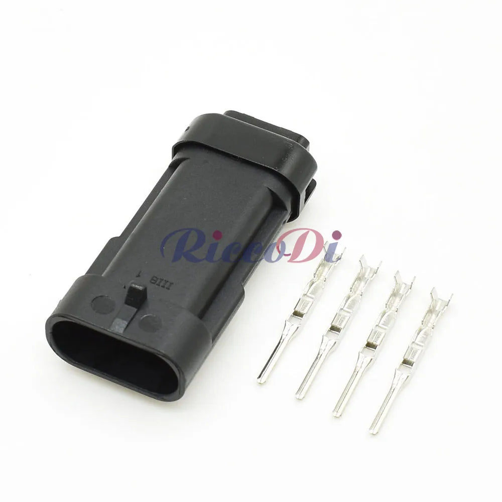 4 Pin 1.5mm Sealed Connector 12162190 DJ7044-1.2-21 DJ7041Y-1.5 PA66 Male Female Automotive