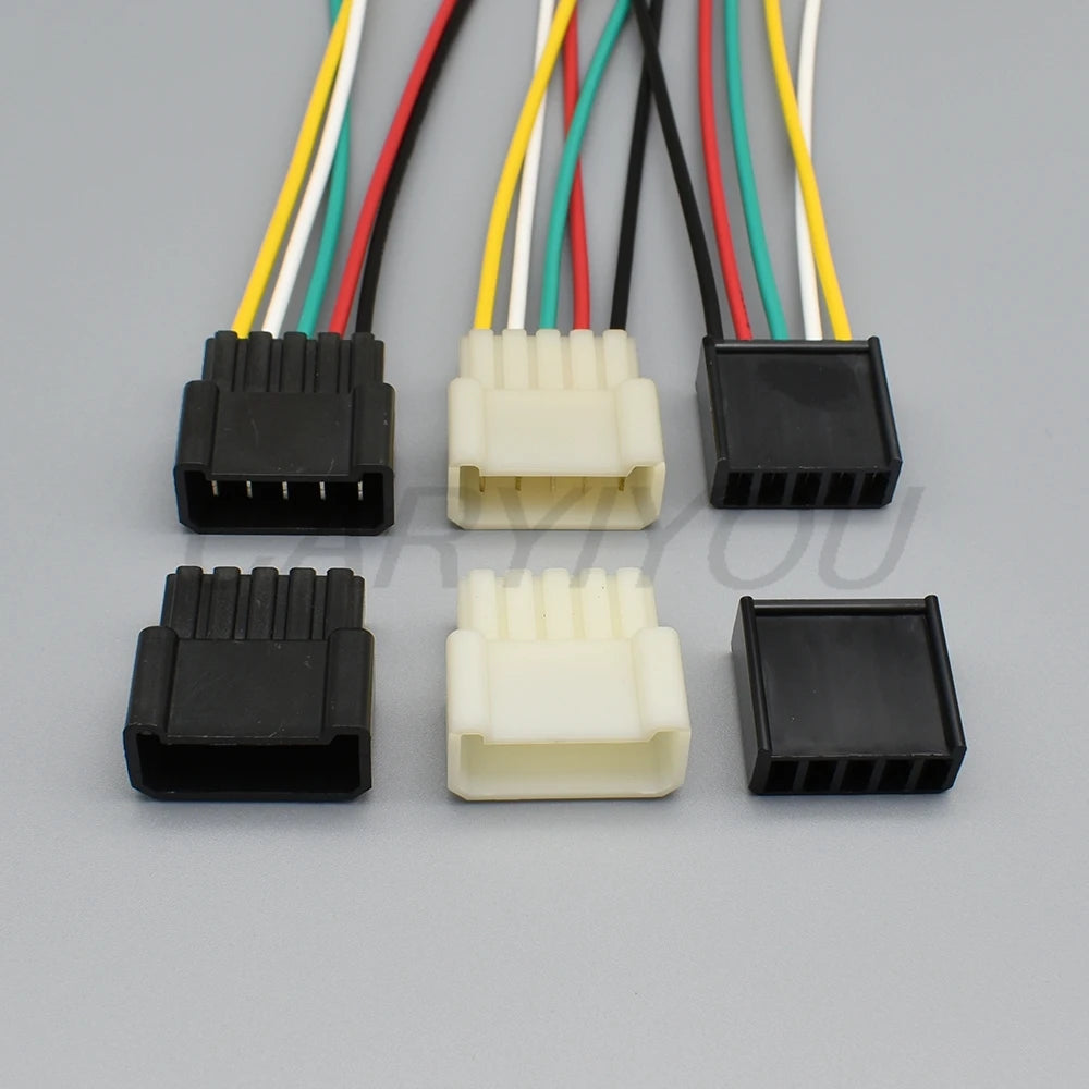 5-Pin Citroen Glass Lift Switch Connector DJ7051-6.3-11 Male Plug PA66 High Current
