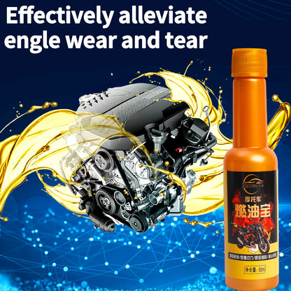 60ml Motorcycle Fuel Additive Electric Scooter Oil Tank Engine Carbon Removal Cleaning Agent Fuel Treasure Combustion Improver
