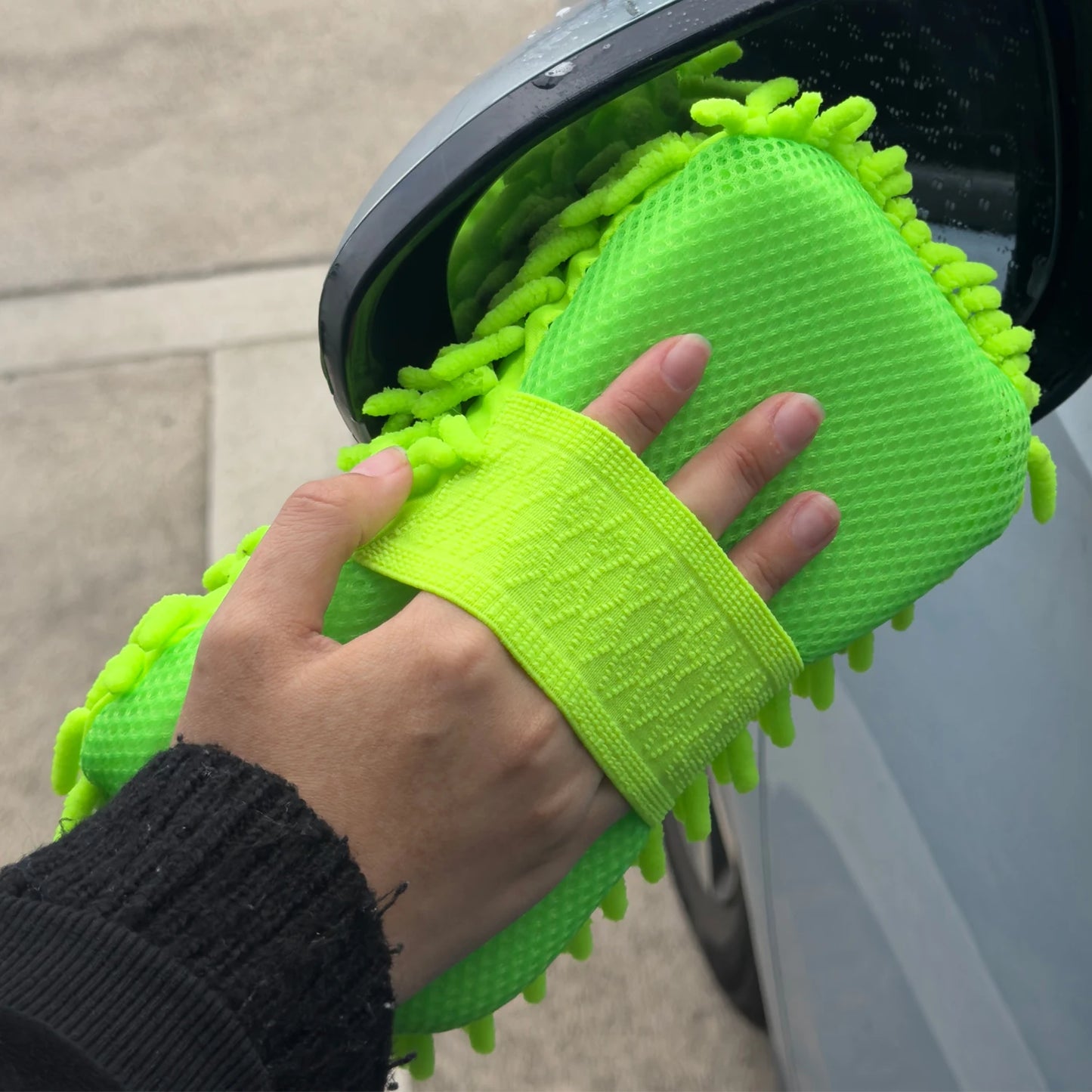 Car Wash Microfiber Chenille Car Wash Sponge Care Washing Brush Pad Washing Towel Auto Gloves Styling Accessories Gadget