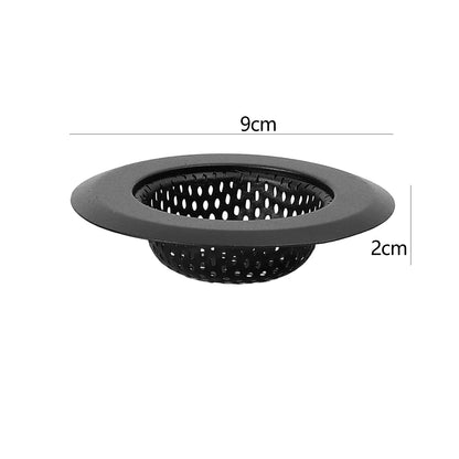 10/1PCS Kitchen Sink Filter Stainless Steel Mesh Sink Strainer Filter Bathroom Sink Strainer Drain Hole Filter Trap Waste Screen