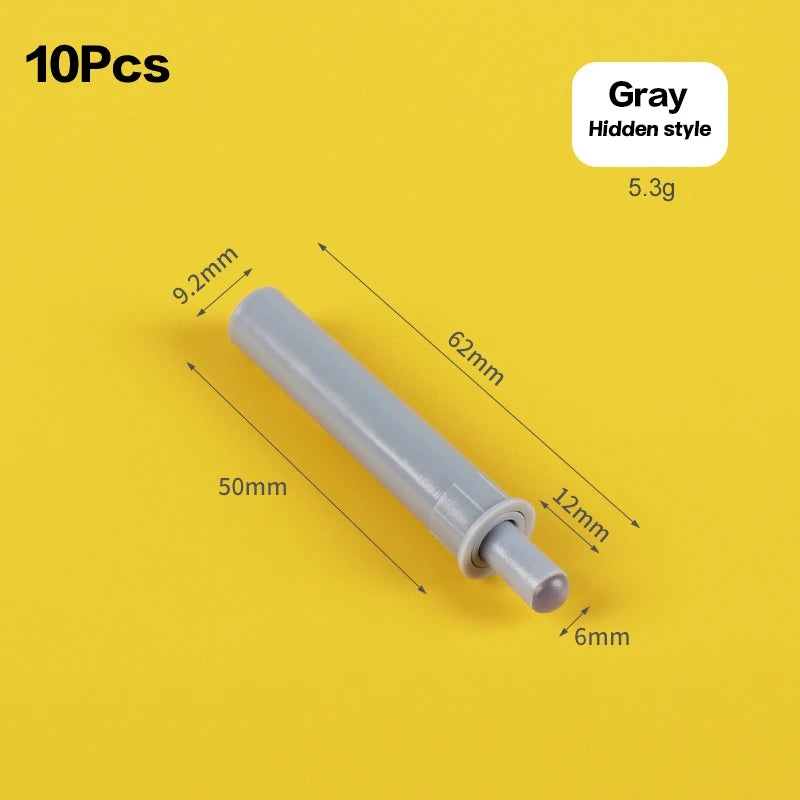 10PCS Cabinet Door Catch Damper Buffer – Soft Close Furniture Hardware for Kitchen Cupboard & Drawer Quiet Closing