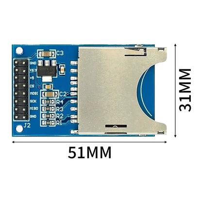 SD Card Module with 16-Pin SPI Interface ¨C Memory Card Reader for Arduino and ARM MCU Projects