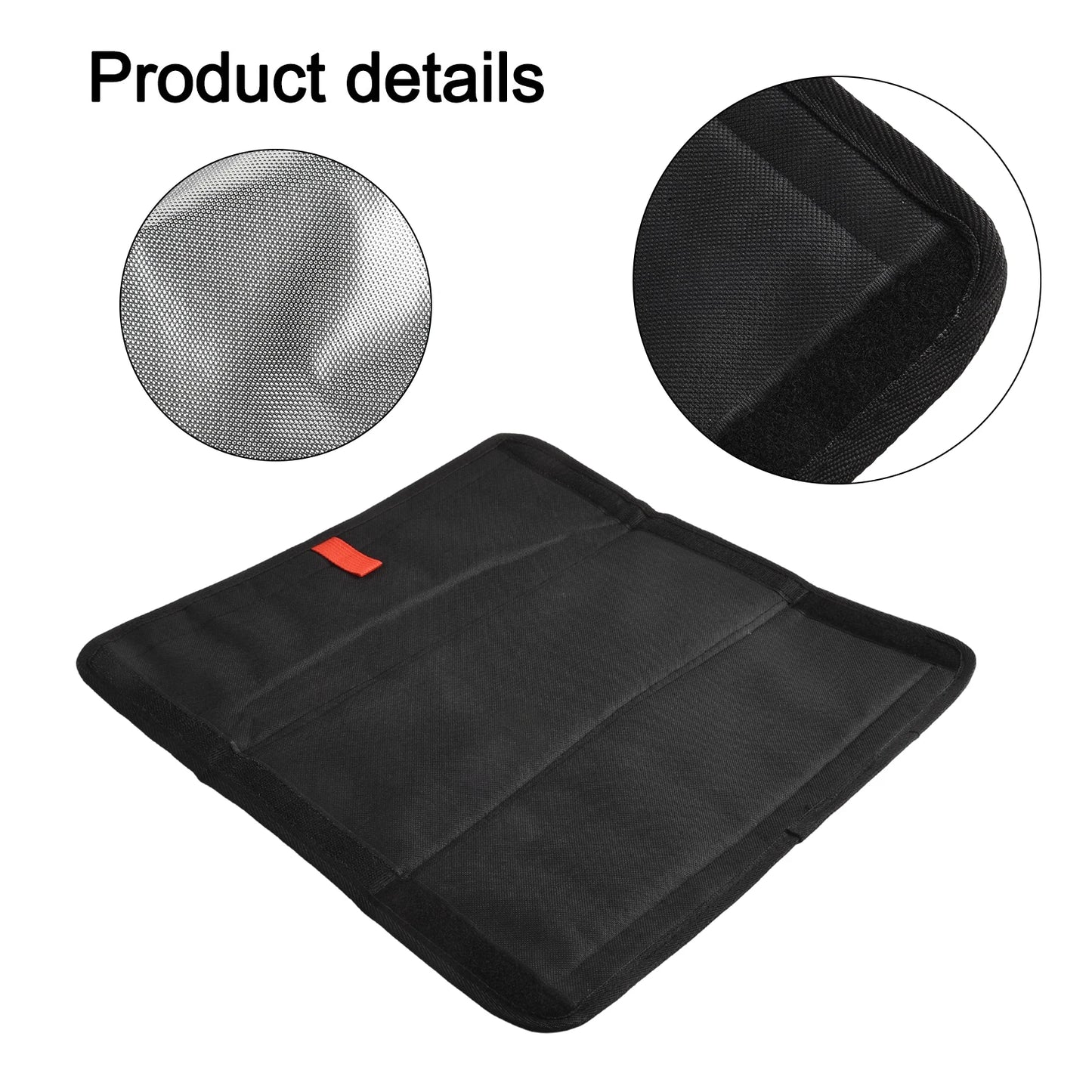 Foldable Aluminum Film Sunshade for RV For Skylight Roof with Multi Layer Waterproof Design for Window Vent Use