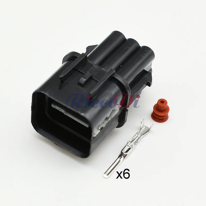 6-Pin Automotive Headlight Connector DJ70610Y-2.2 | PB625-06027 / PB621-06020 | CE Waterproof PA66