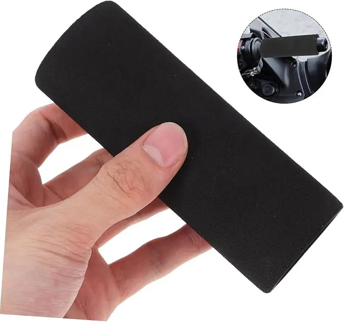 Motorcycle Grip Covers Anti Vibration Comfort Foam Slip-On Handlebar Grips Universal Soft Sponge Sleeve Non-Slip for Motorbike