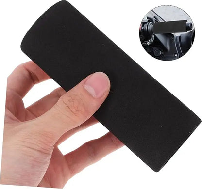 Motorcycle Grip Covers Anti Vibration Comfort Foam Slip-On Handlebar Grips Universal Soft Sponge Sleeve Non-Slip for Motorbike