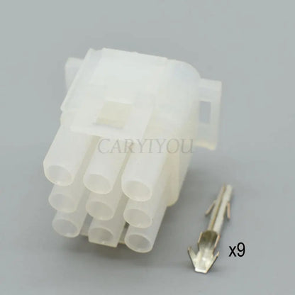 63080 Series Automotive 9-Pin Electrical Connector — Female Male Plug Wiring Socket for Elevator & Car