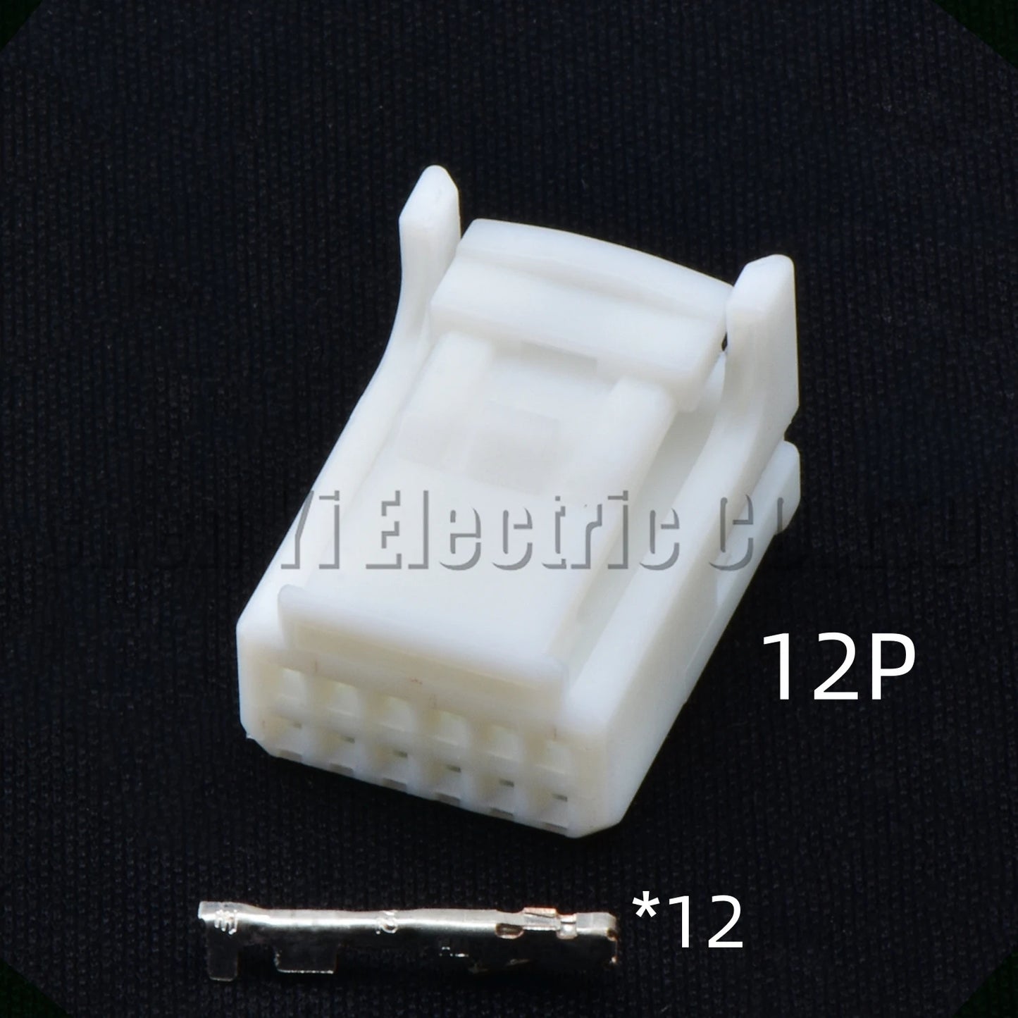 12 Pin Auto Central Control Connector 1318774-1 1318772-1 White Male Female