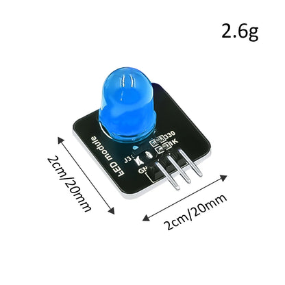 DC 3.3–5V 10mm LED Light-Emitting Module with Sensor for Arduino