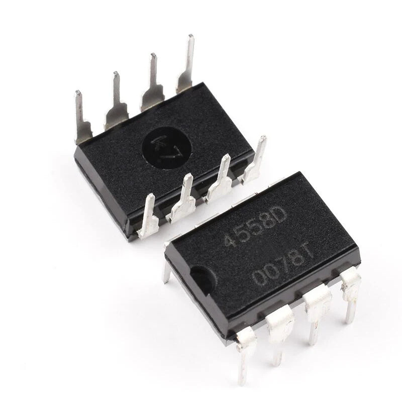 5PCS RC4558D DIP-8 Dual Operational Amplifier IC 4558 Series