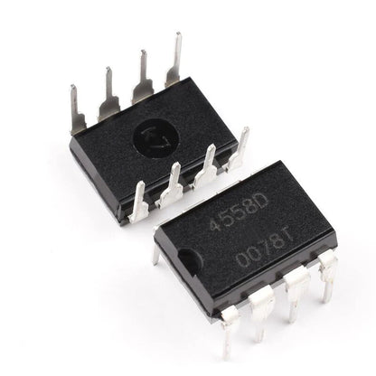 5PCS RC4558D DIP-8 Dual Operational Amplifier IC 4558 Series