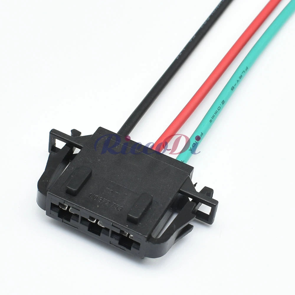3-Pin AC Blower Motor Connector 1J0972752 1J0972762 DJ70339B-6.3 PA66 for VW Audi POLO LaVida