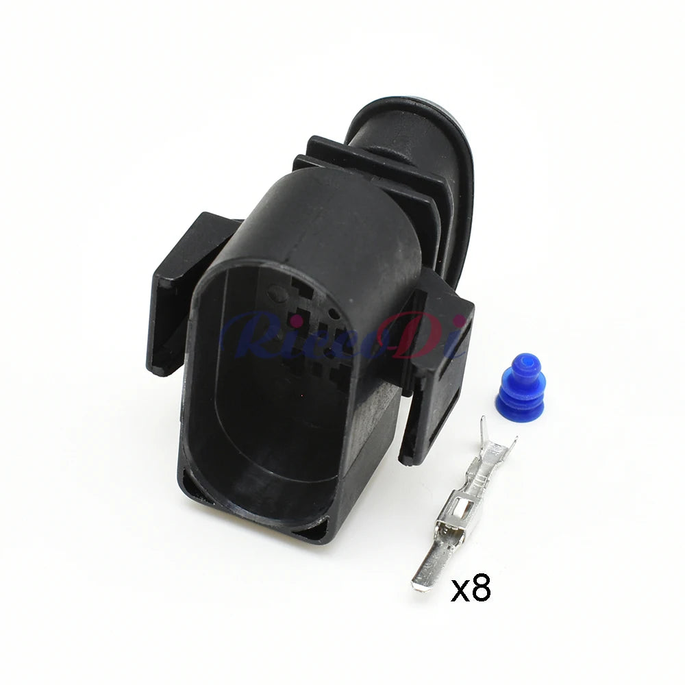 3A00973834 / 3A097373 Automotive 8-Pin Diesel Common Rail Connector — Fuel Injector & Crankshaft Sensor Plug for VW