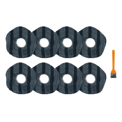 Daily Maintenance 13.5*13 Cm Robot Vacuum Pads Easy Install Vacuum Cleaner Pads Vacuumcleaner Versatile Pack Options