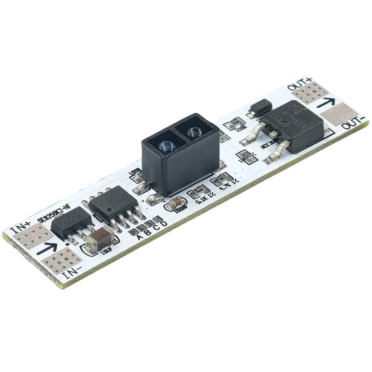 Short Distance Sweep Hand PIR Motion & Capacitive Touch Sensor Module 5V-24V 5A 120W LED Dimming Control