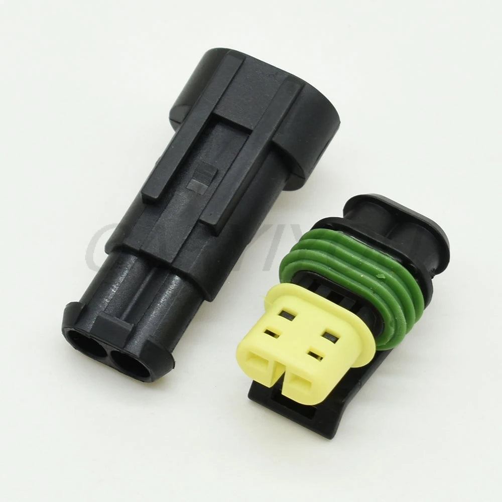 2 Pin 1.8mm Waterproof Connector DJ7021YA-1.8-11/21 Male Female Automotive Wiring Harness Socket