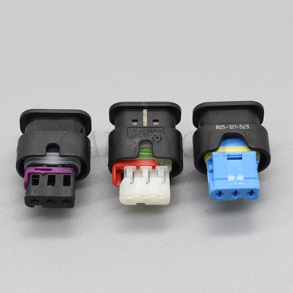 3 Pin Automotive Sensor Connector 1488991-6 805-121-523 for Tesla Model 3 Crankshaft Parking Cam