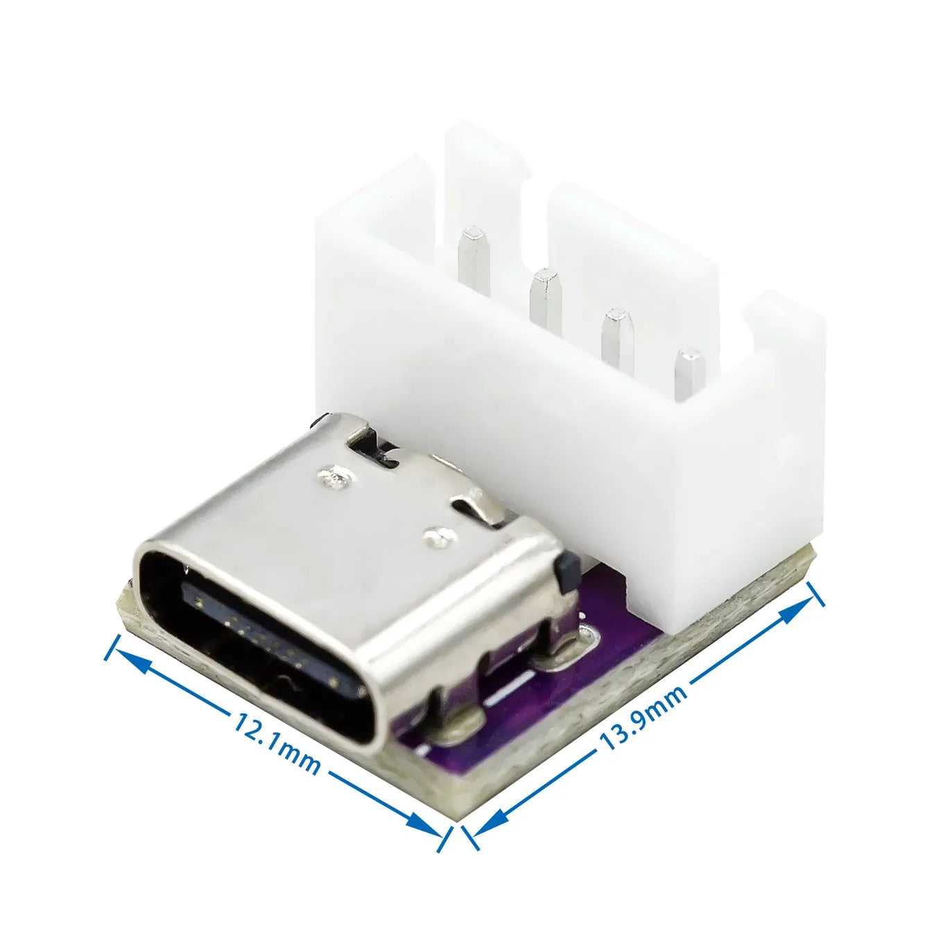 USB 3.1 Type-C 16P High-Current Power Conversion Test Board