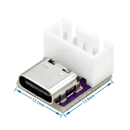 USB 3.1 Type-C 16P High-Current Power Conversion Test Board