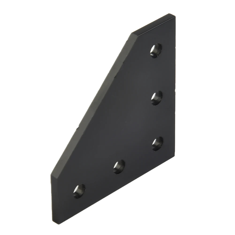 1 PCS  Plate Joint Board Plate Corner Angle Bracket For 2020 Aluminum Profile 5Hole 90 Degree Without Screws Home Hardware