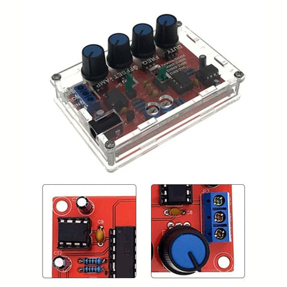 Professional Level Signal Generator DIY Kit featuring ICL8038 for Creating Sine Triangle and Square Waves Easily