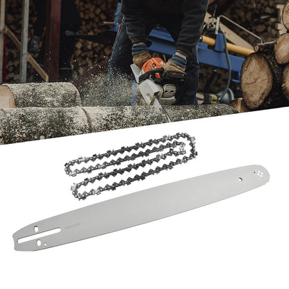 Replacement 18 Guide Bar with 0 325 Chain and 058 Gauge 72DL for 62CC 58CC 52CC Chainsaws Including and Tarus Models