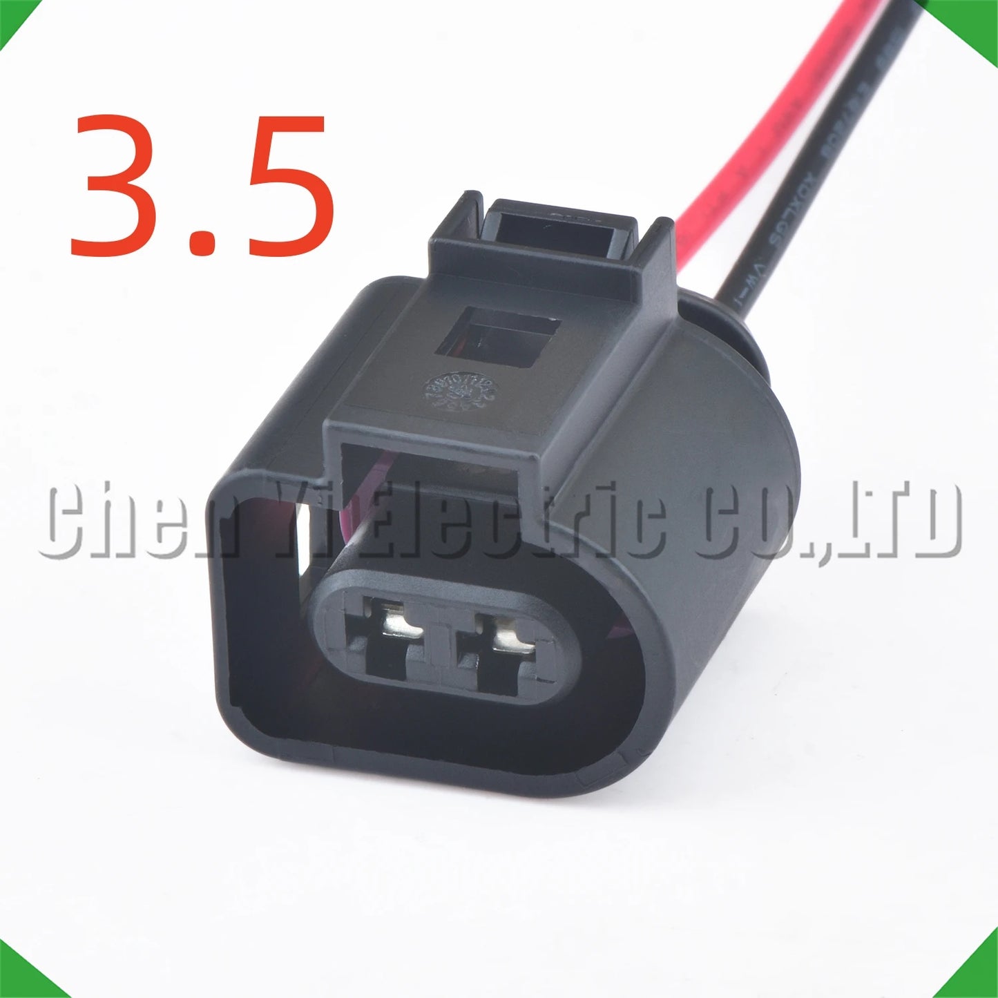 2 Pin Fluid Pump & Oil Cooling Valve Connector 1J0973722 For VW Audi